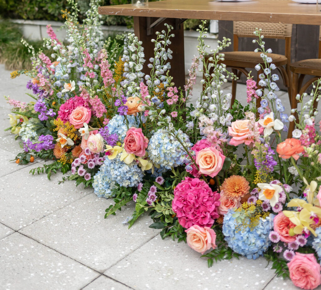 beautiful flower bouquets are the perfect way to incorporate Valentine’s Day into your event theme